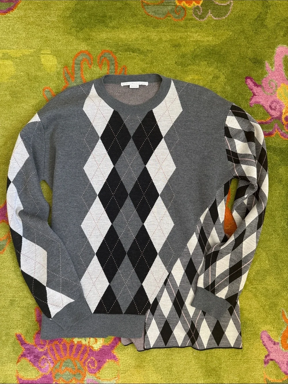 STELLA MCCARTNEY Asymmetrical Crewneck Sweater - Picture 1 of 6